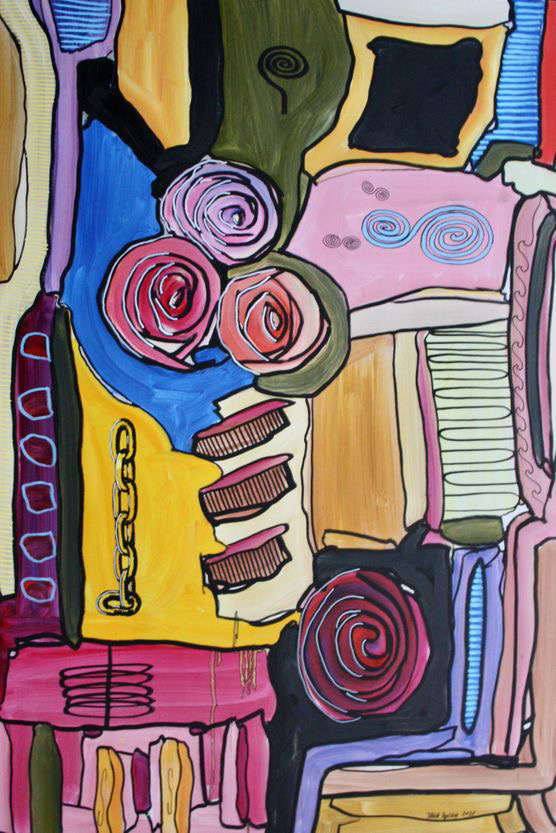 "Almost like a rose", 80x120, GKULH007